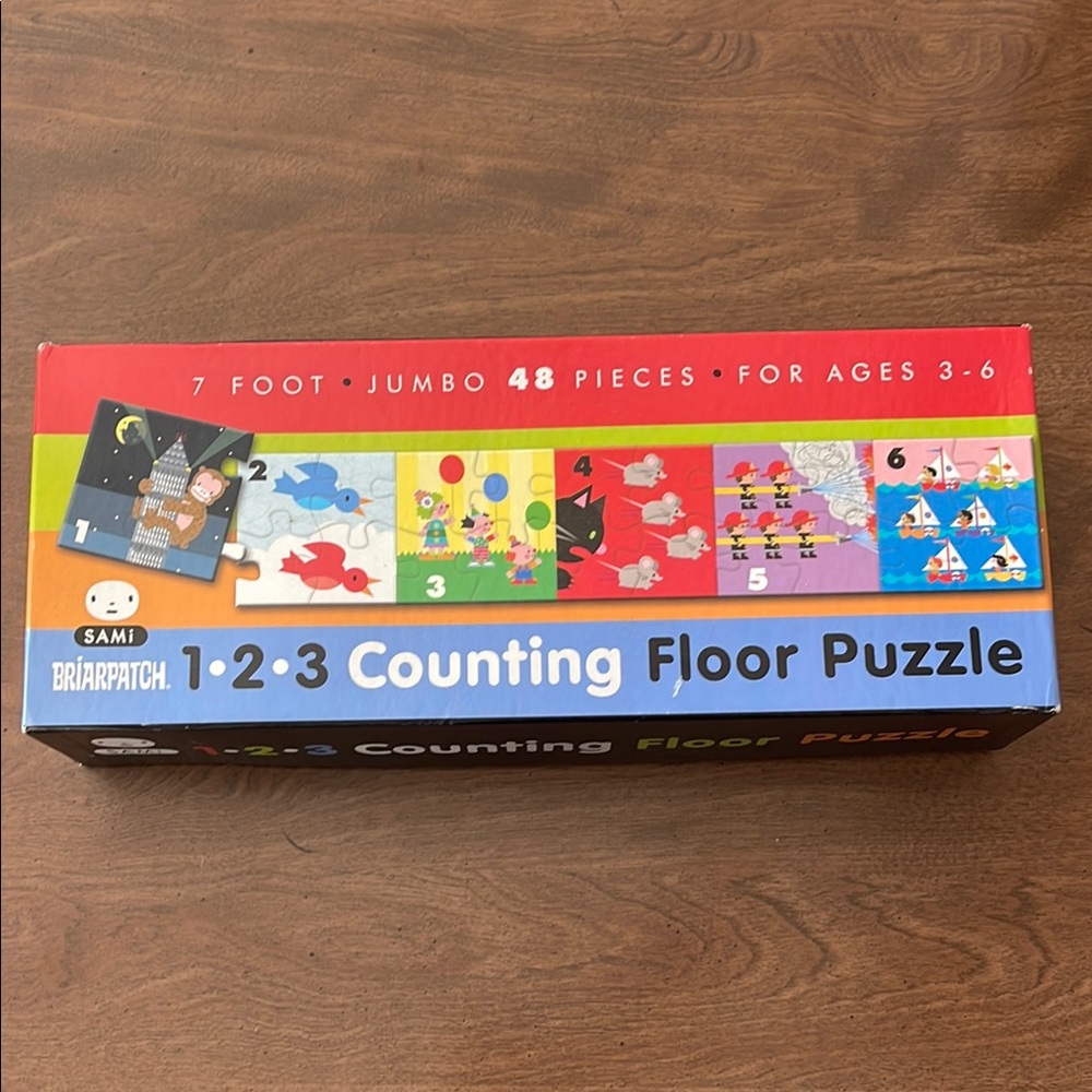 Red and Blue Counting Puzzle Game